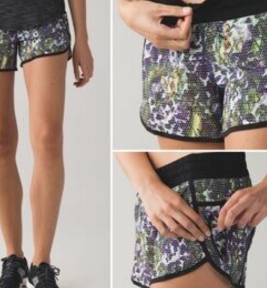 Lululemon Tracker Shorts Size 4 - Picture 1 of 14